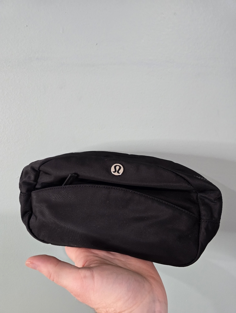 Lululemon Black Minimalist Nylon Travel Essential EDC Pouch